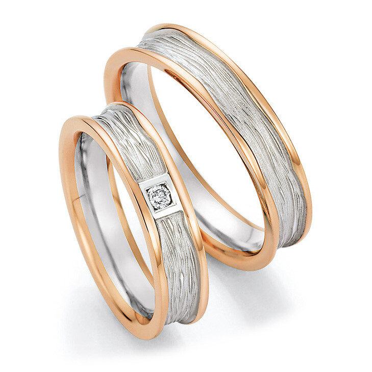 Collection Ruesch Trauringe Bicolor 66/65130 & 66/65140