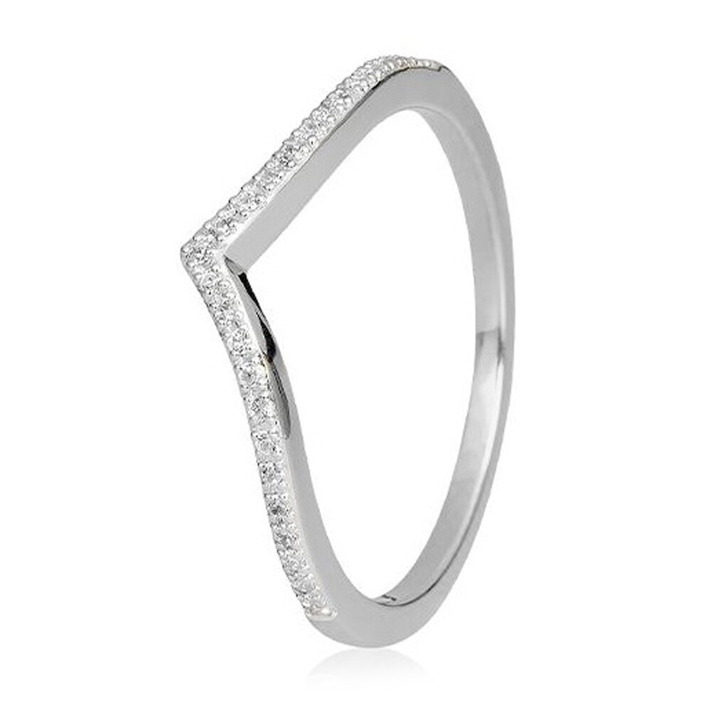 Breuning Memoire Ring -V- Platin 41/06016 Brillant 0.125 ct.