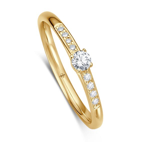 Giloy Solitär Ring Gelbgold TV000014G-2