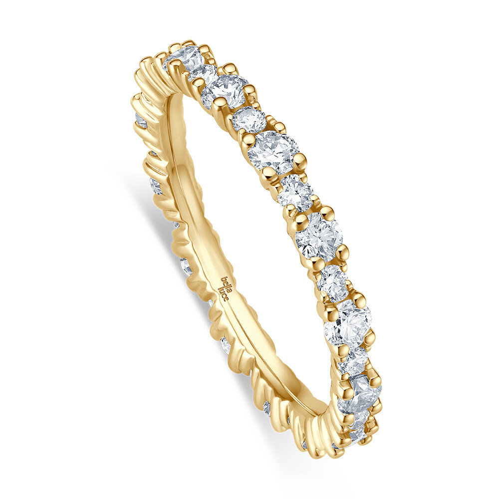 bella luce Memoire Ring Gelbgold Brillant EH5603