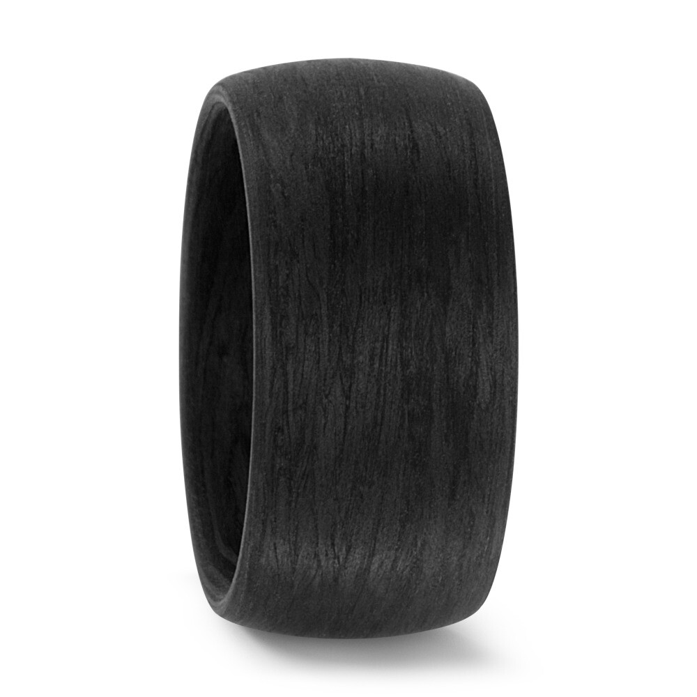 Breiter Ring aus schwarzem Carbon TitanFactory 59290