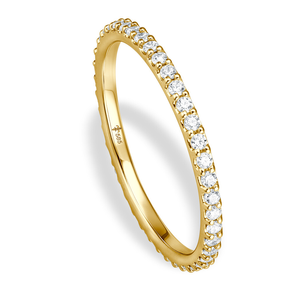 Eternity Ring Haily Gelbgold Giloy TM01018G