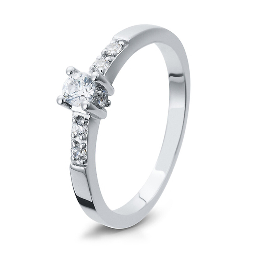 Ring mit Zirkonia Silber 925 BR210-3