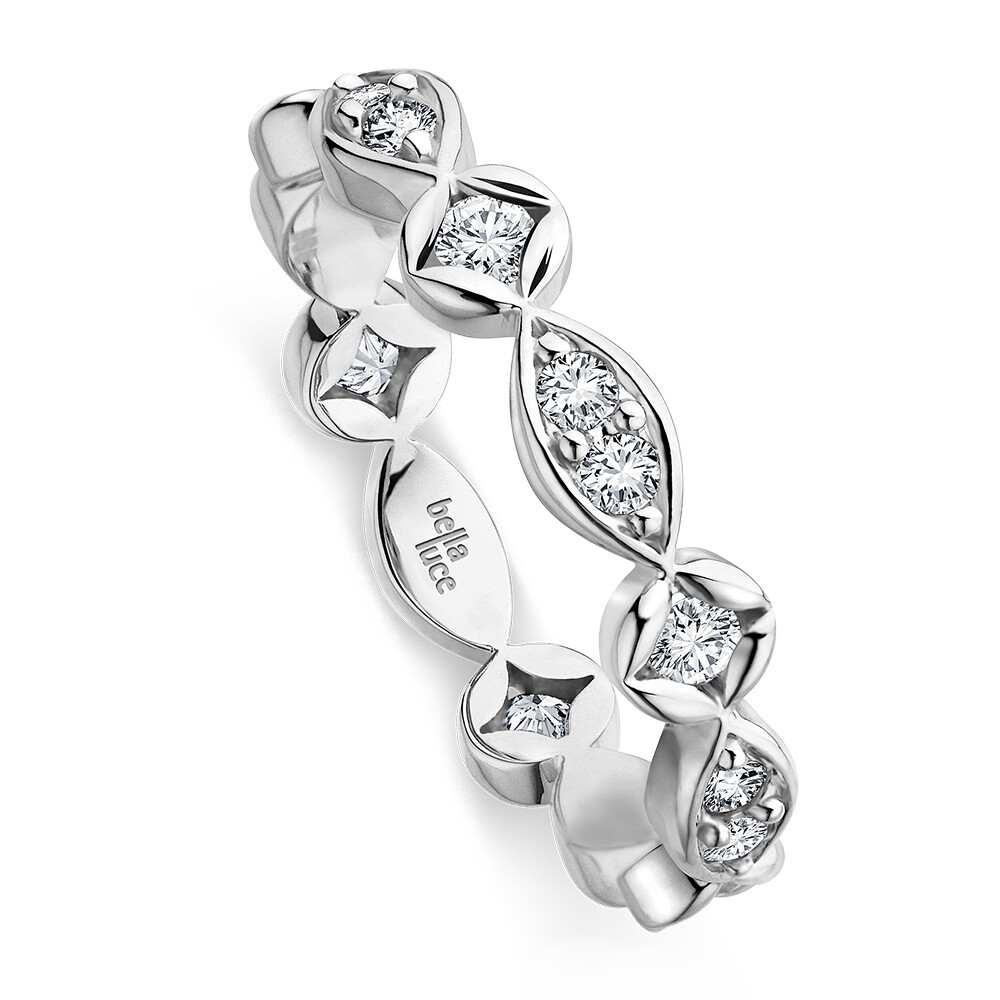 bella luce Verlobungsring Aurora Weißgold 585 EH001600