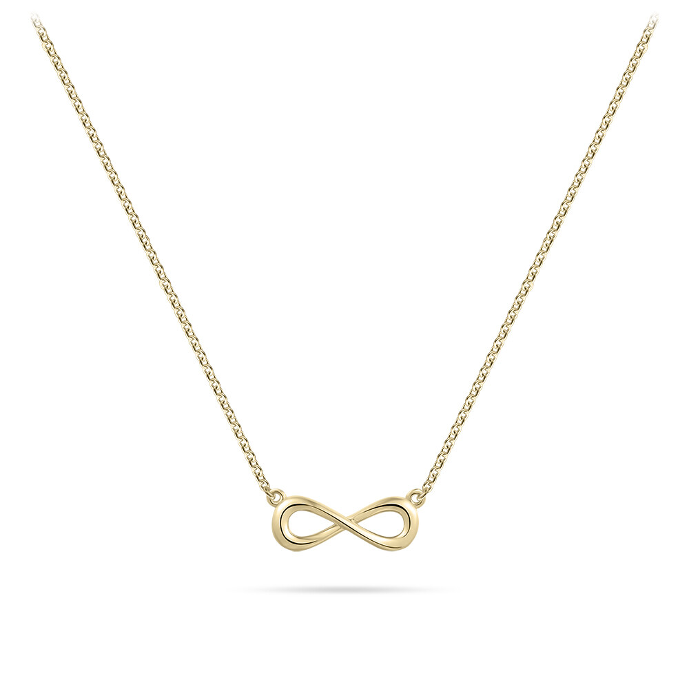 Halskette Infinity Silber 925 vergoldet Gisser N1108Y