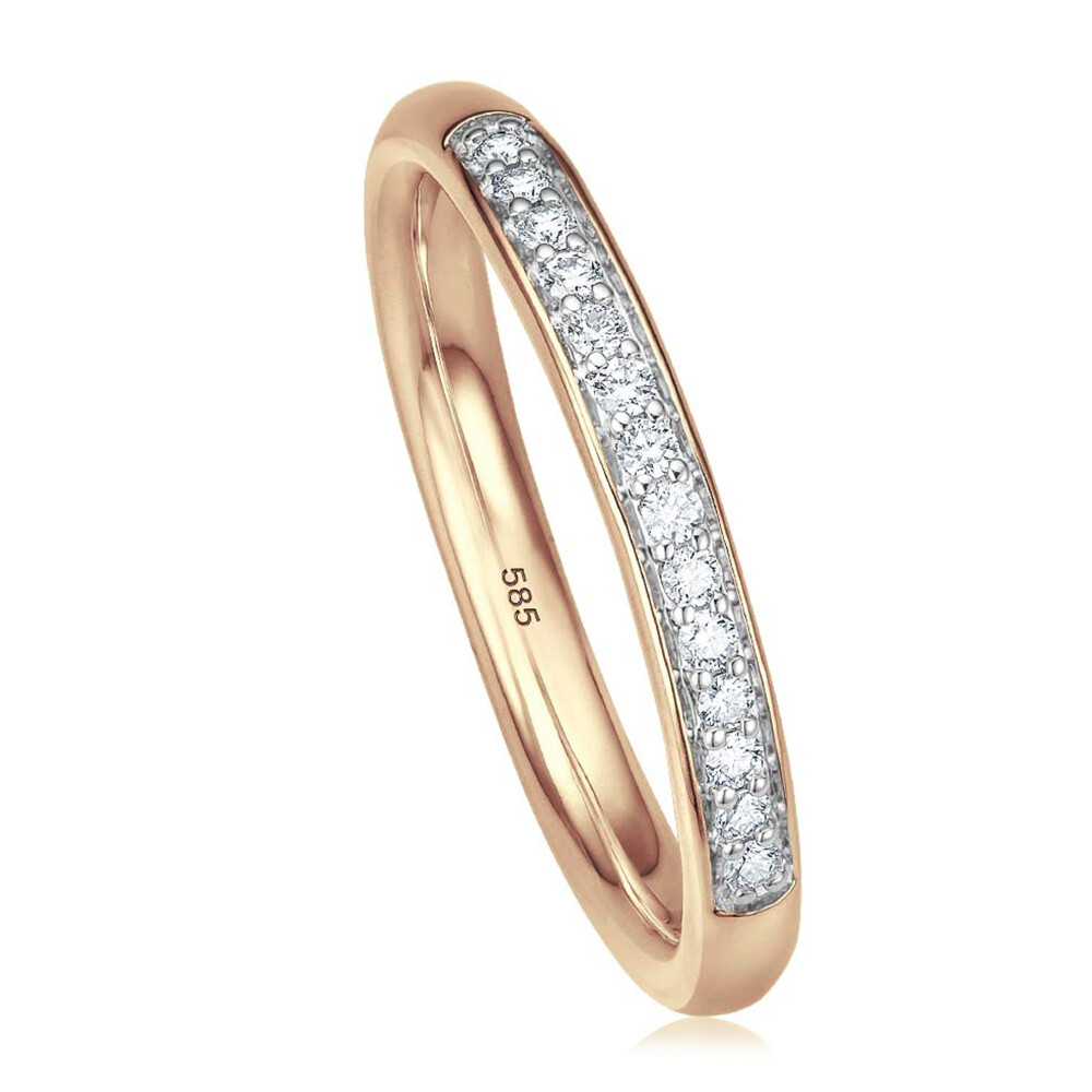 Memoire Ring Roségold Brillant bella luce EH004778