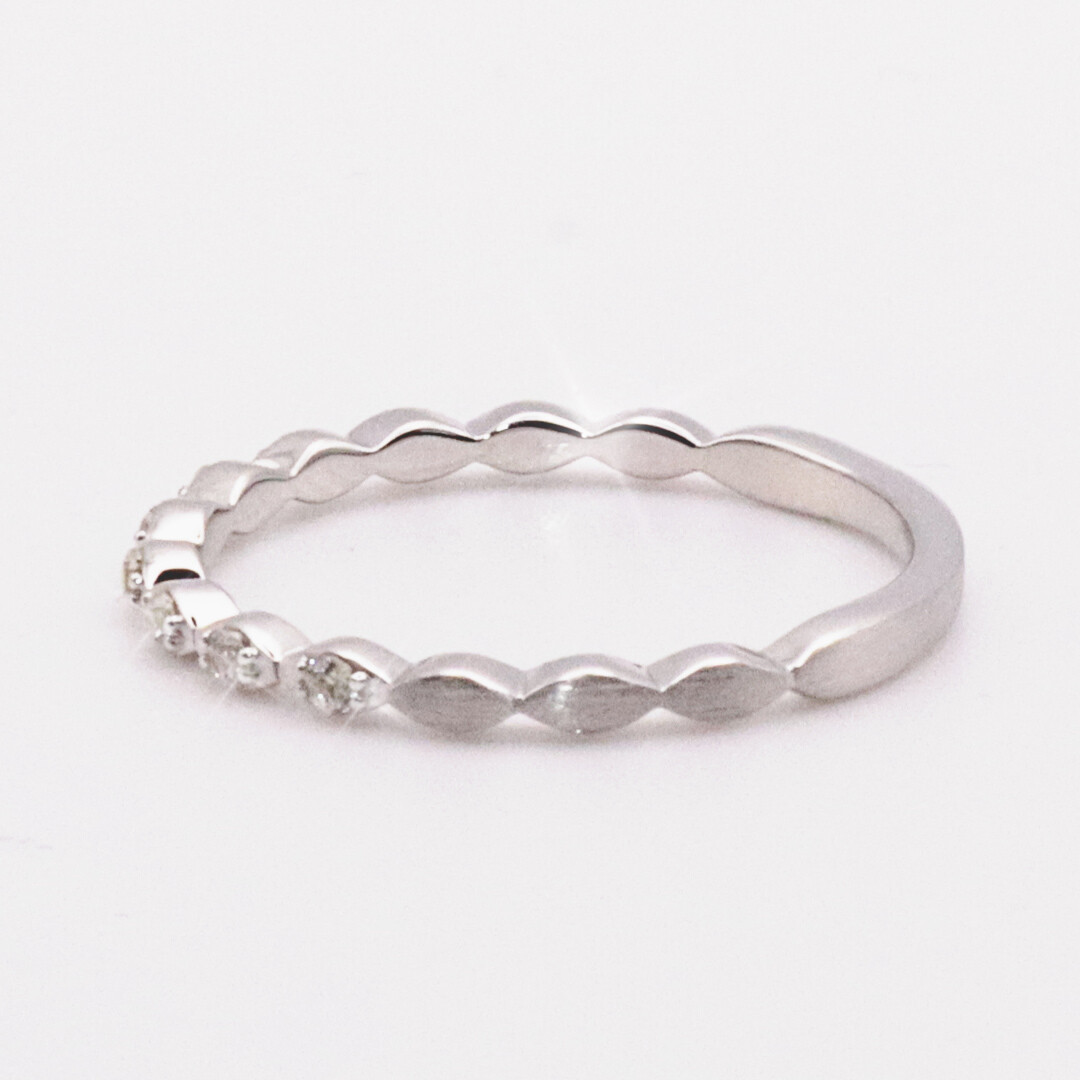 Memoire Ring Fantasy Weißgold 585 Brillant 0,105 ct – Breuning 41-05708