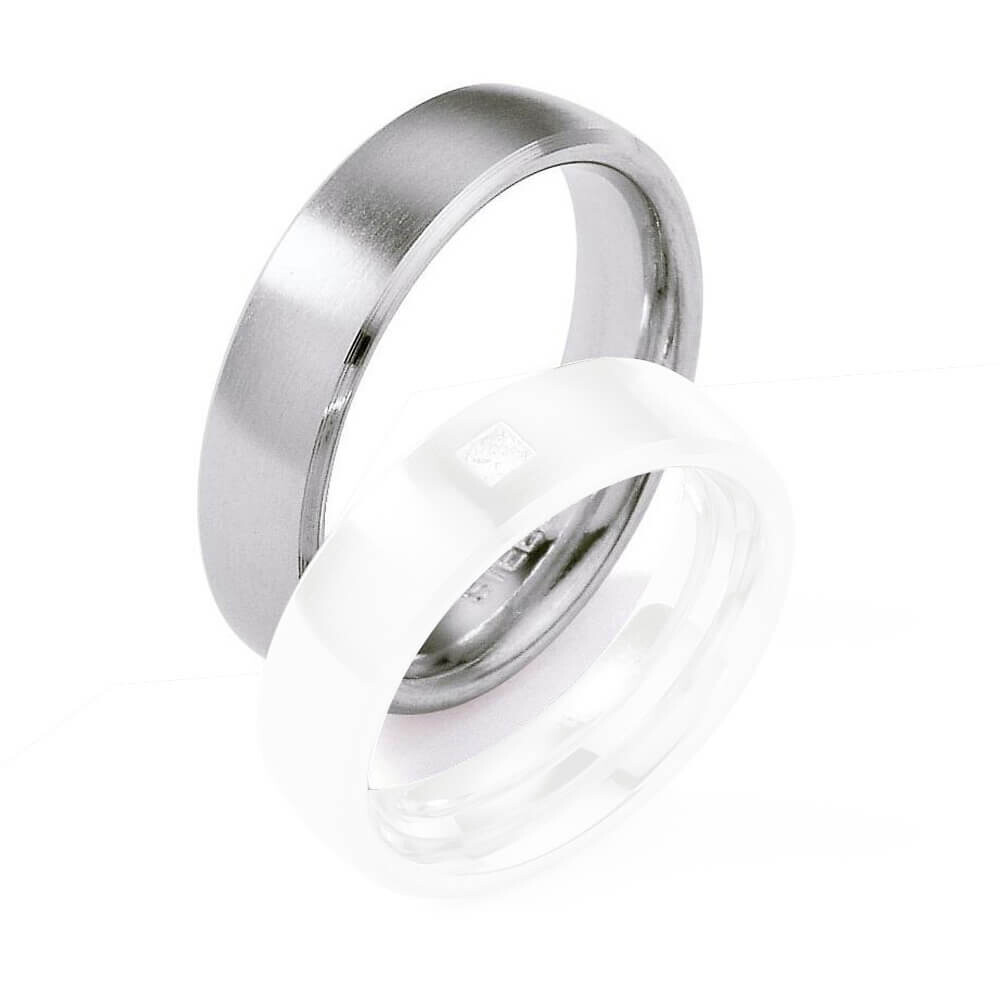 Collection Ruesch Herrenring Edelstahl Brillant 88/01240