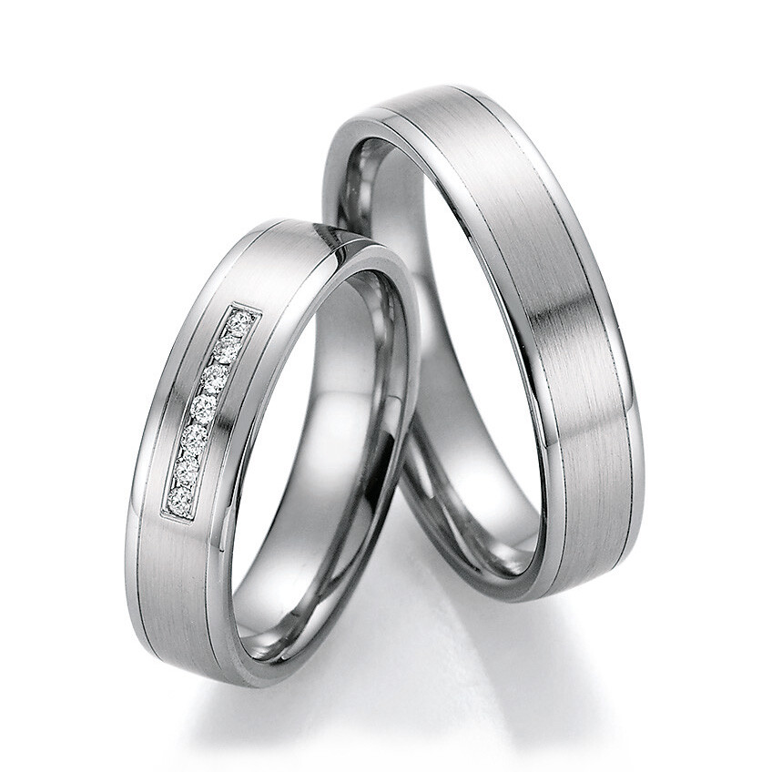 Ruesch Trauringe Platin 600 & Titan 86/10110