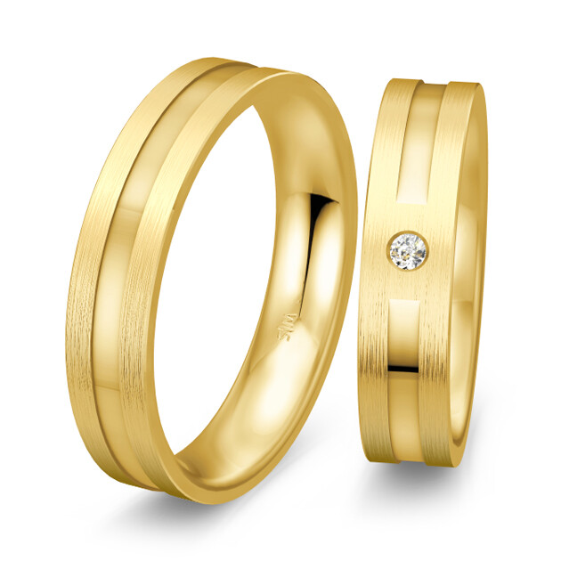 Trauringe Gelbgold Saint Maurice 49/82013 & 49/82012