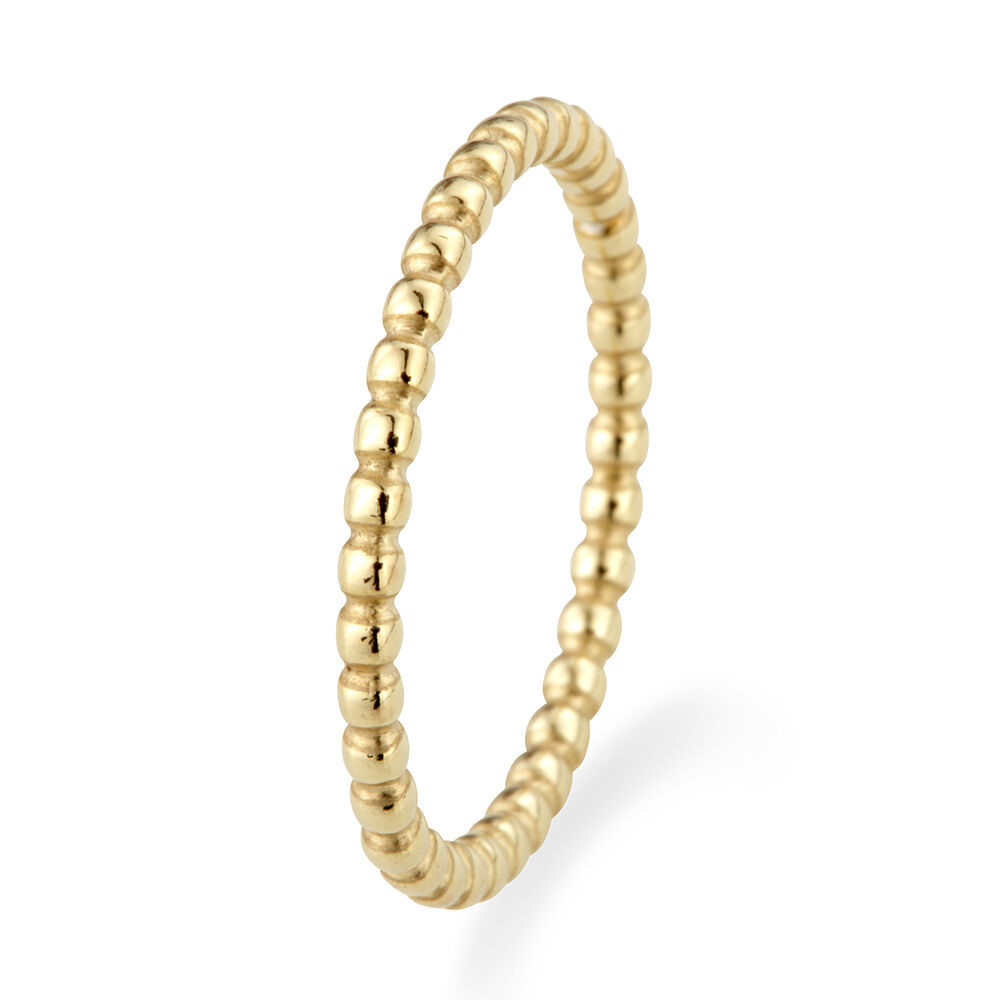 Kugelring Gelbgold Steckring Kühnel 503734