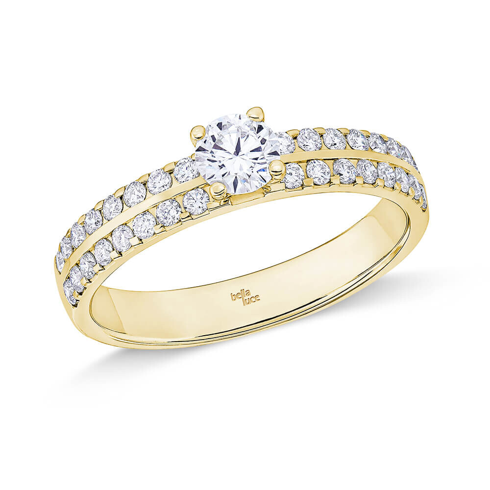 Ring Solitär Plus Gelbgold bella luce EH006124