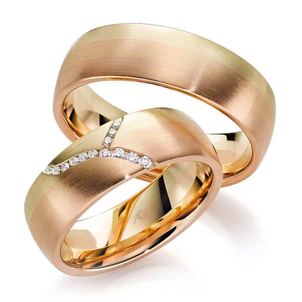 Gerstner Trauringe Morgenröte 4/28603/7 & 28603/7