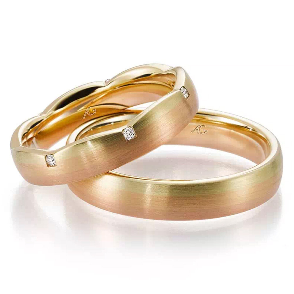 Gerstner Trauringe Morgenröte 4/28601/4.3 & 28601/4.5