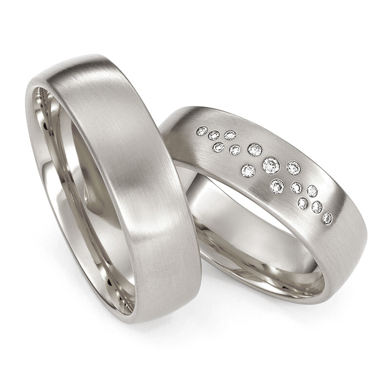Max Kemper Trauringe Silber 925 Brillant 30217