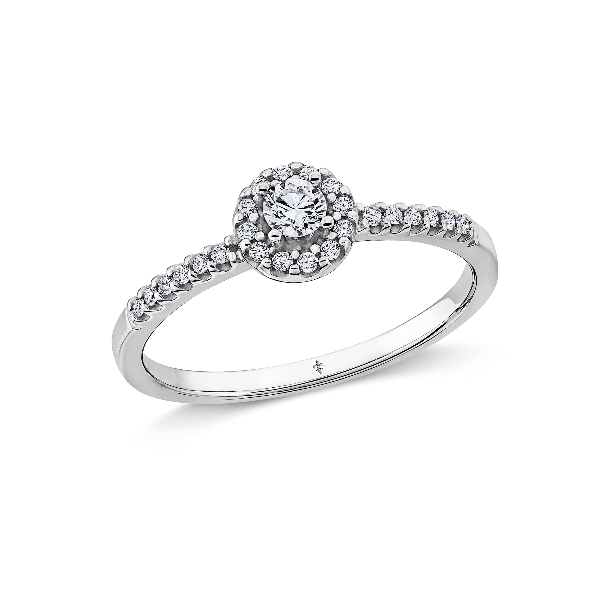 Diamantring Piccolina Weißgold Brillant Bellaluce 0.250ct.