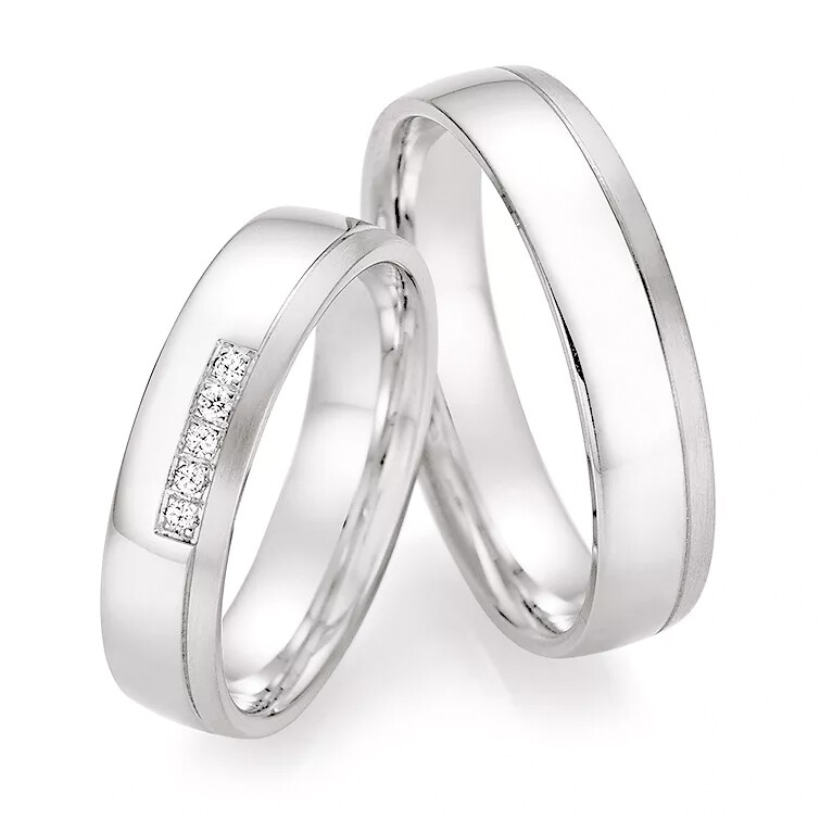 Ruesch Trauringe Silber 925 55/30010 & 55/30020