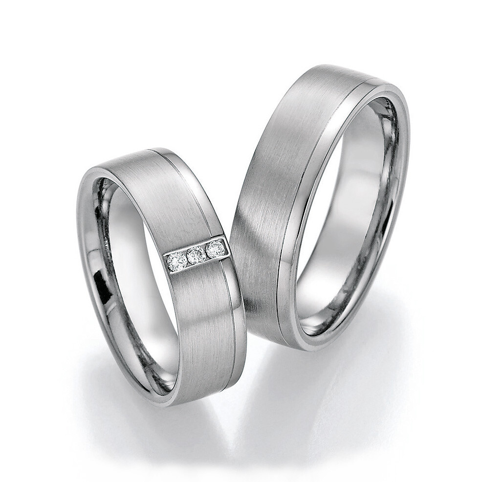 Ruesch Trauringe Platin 600 & Titan 86/10010