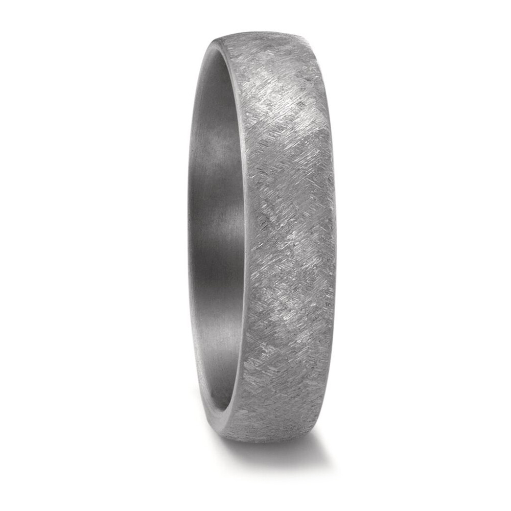Trauringe aus Tantal mattiert Brillant TeNo 59677