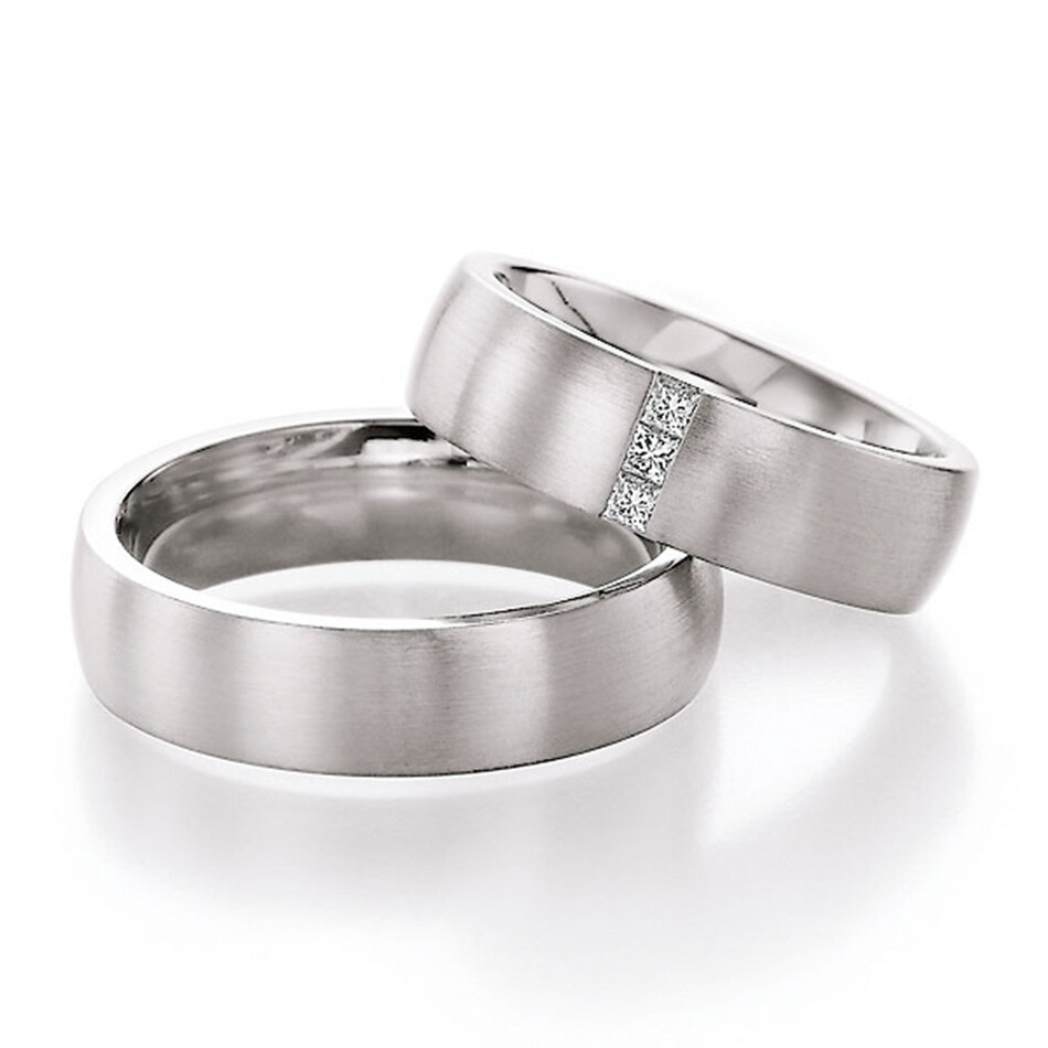 Eheringe Edition Platin Brillant Ruesch 73/10110