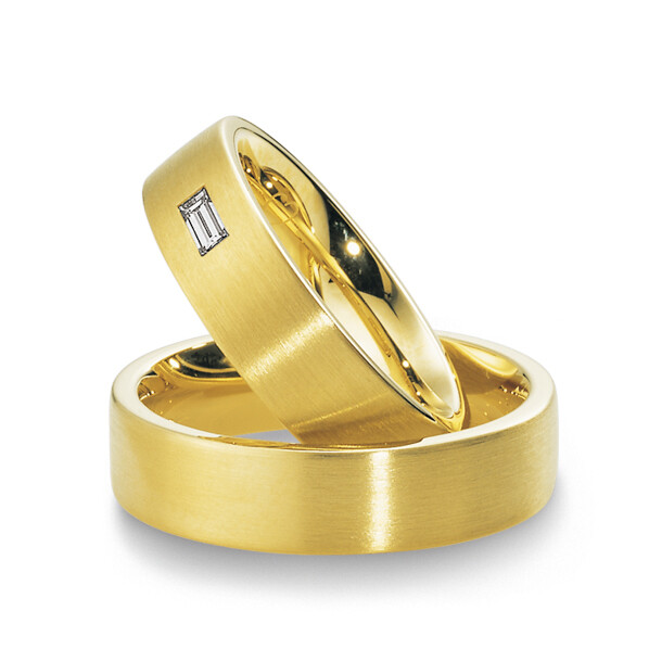 Breuning Trauringe Gelbgold 48/03110 & 48/03111