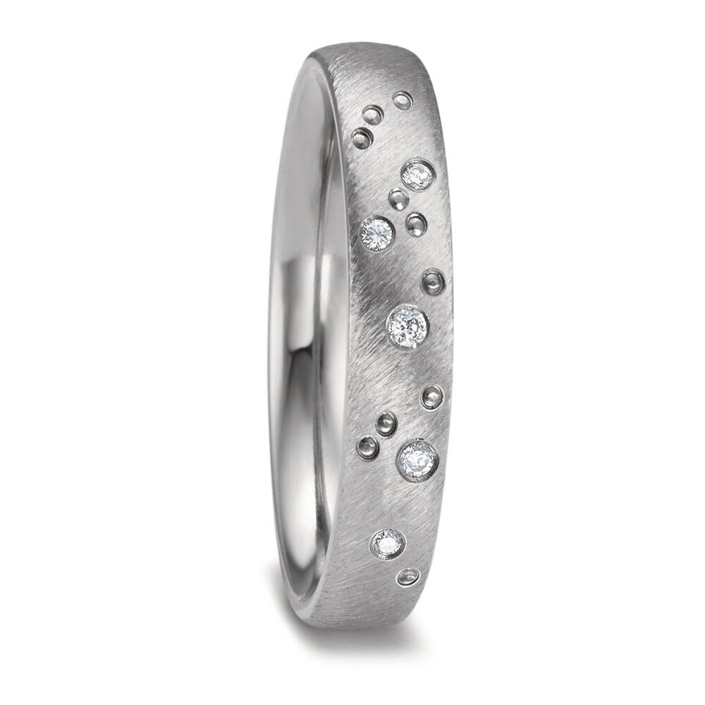 Eheringe aus Zirkonium hell matt Brillant TitanFactory 52670
