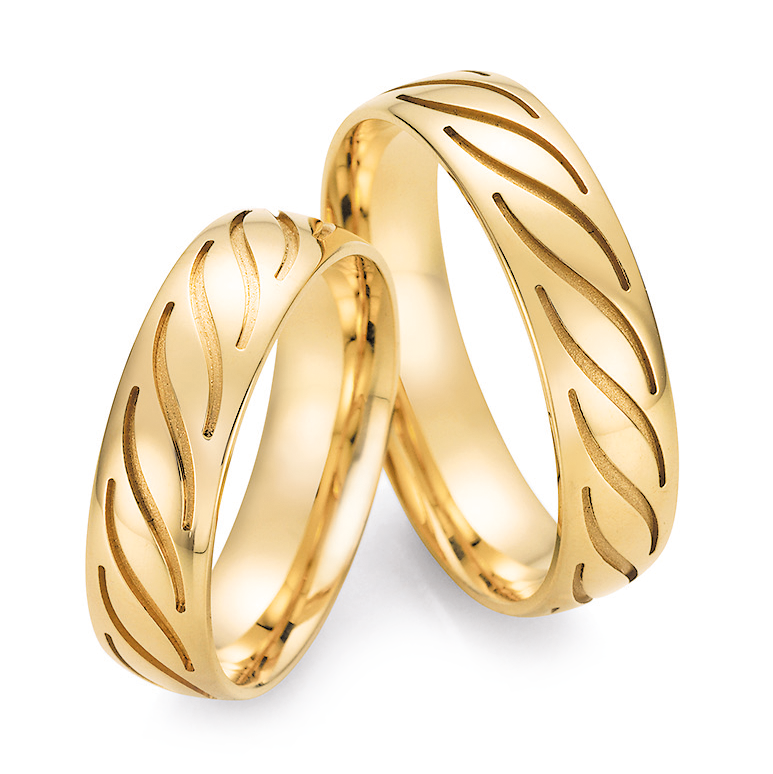 Trauringe Gelbgold Ruesch 66/39140 & 66/39140