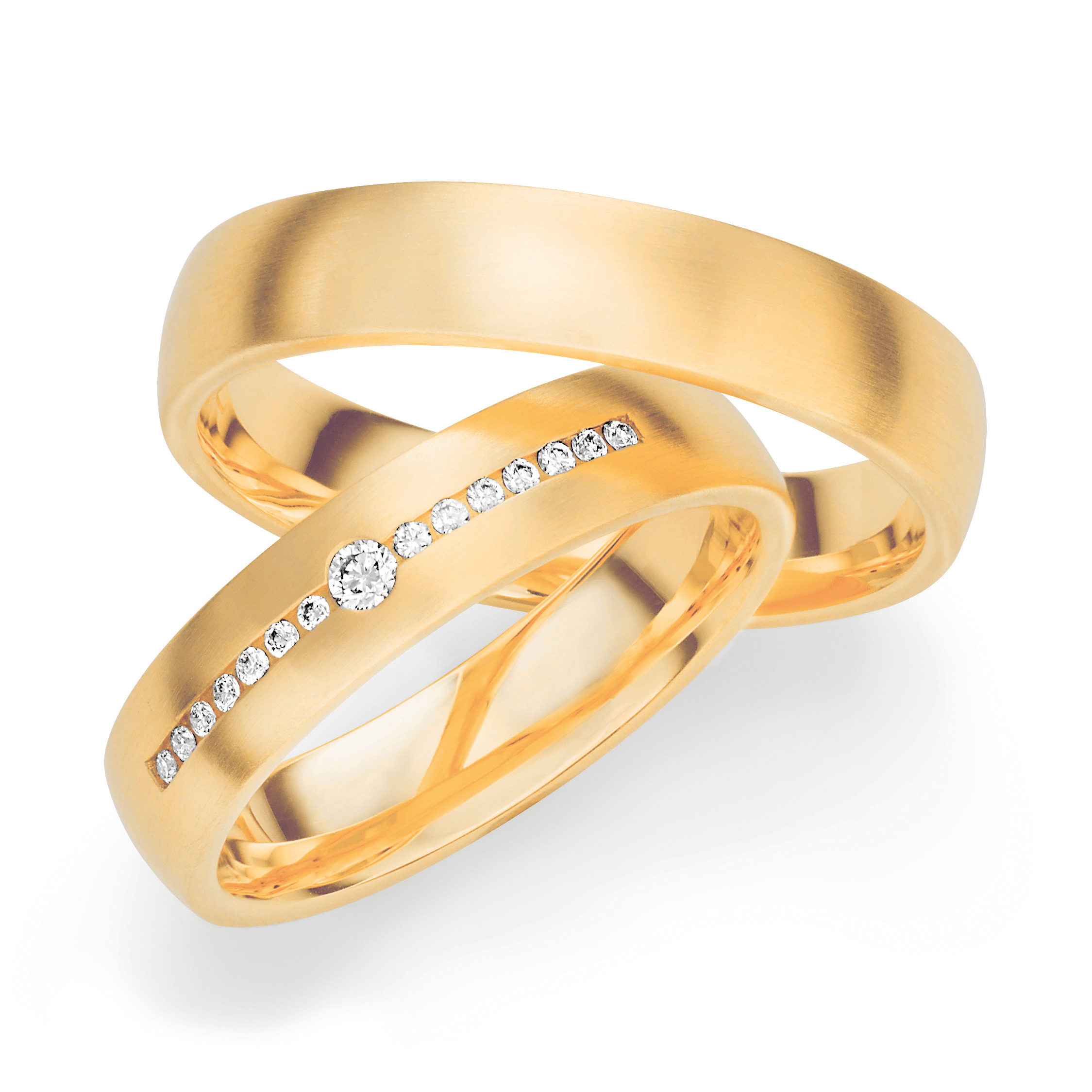 Max Kemper Trauringe Roségold Brillant 70272