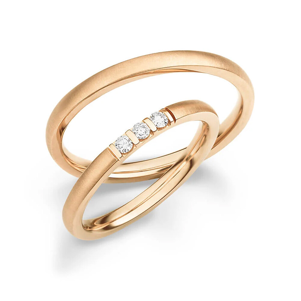 Eheringe Sienna Gold Brillant Max Kemper 70751