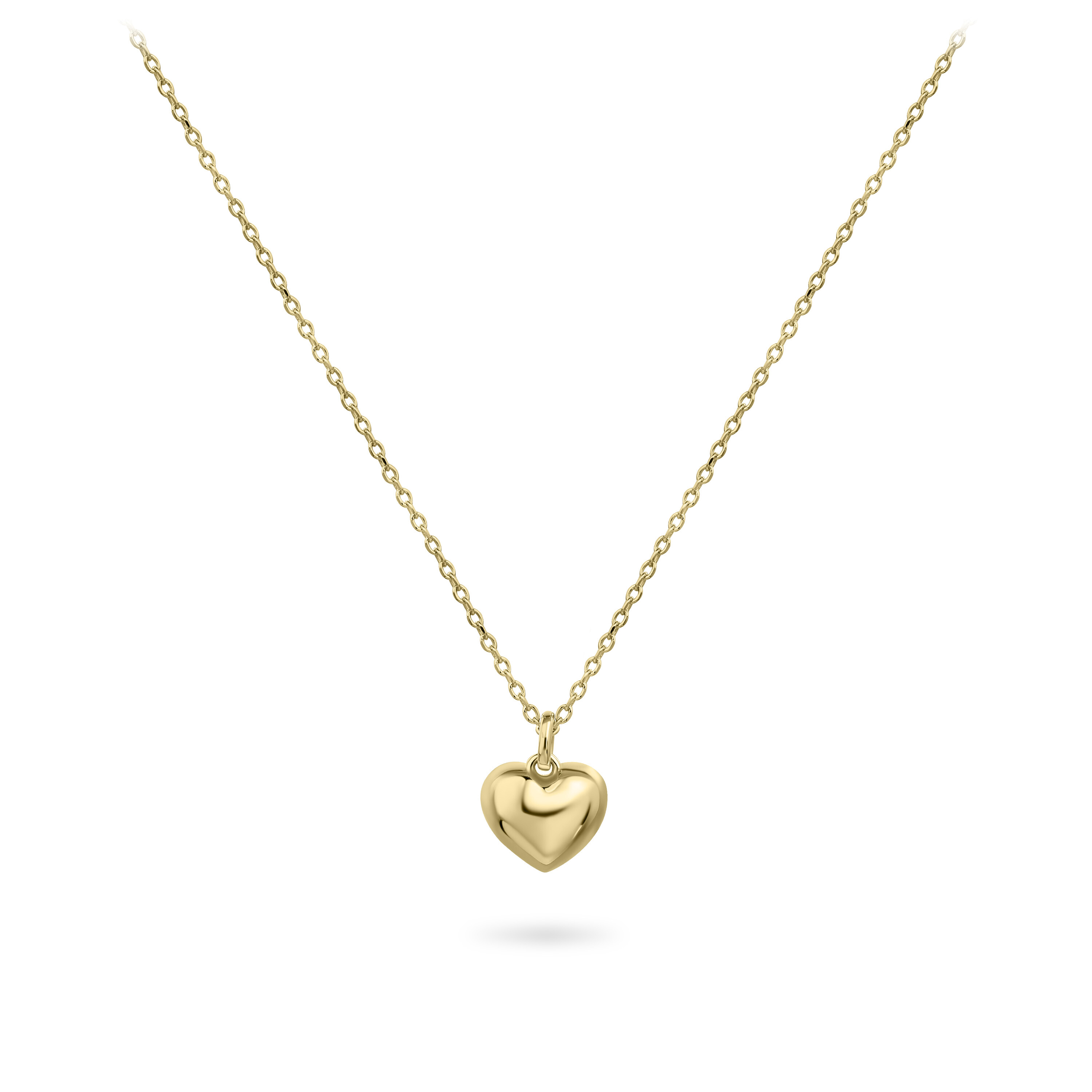 Halskette mit Herz-Anhänger 14k Gold Gisser VGN011