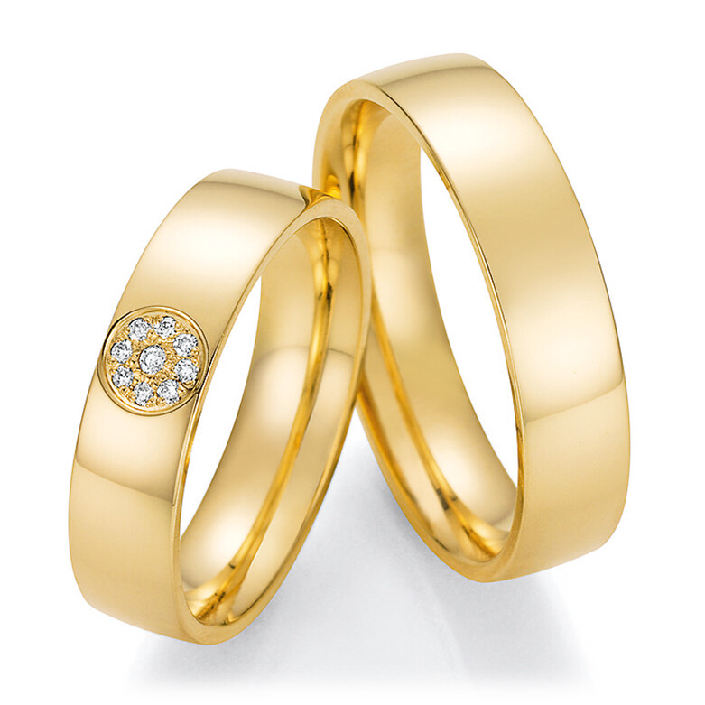 Collection Ruesch Trauringe Gelbgold 66/60050 & 66/60060