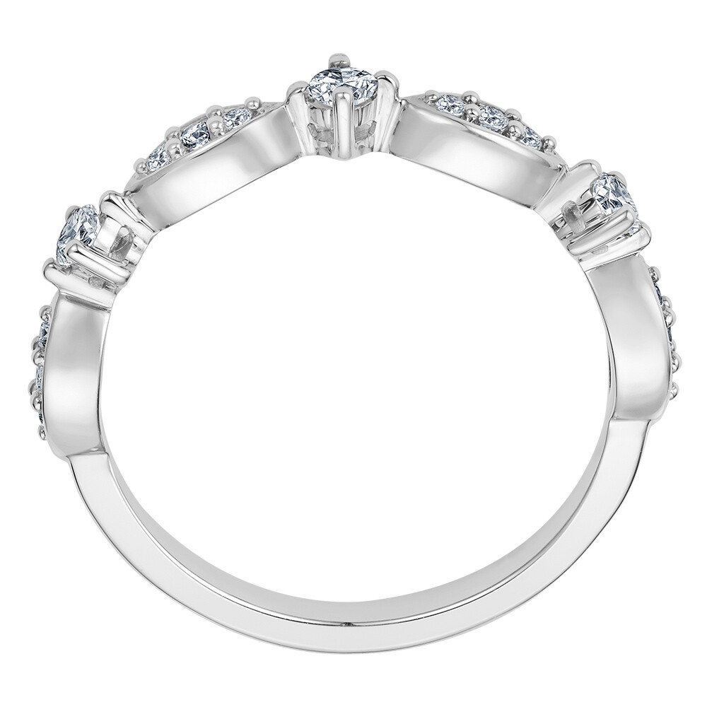 bella luce Ring Aurora Weißgold EH005322 stehend