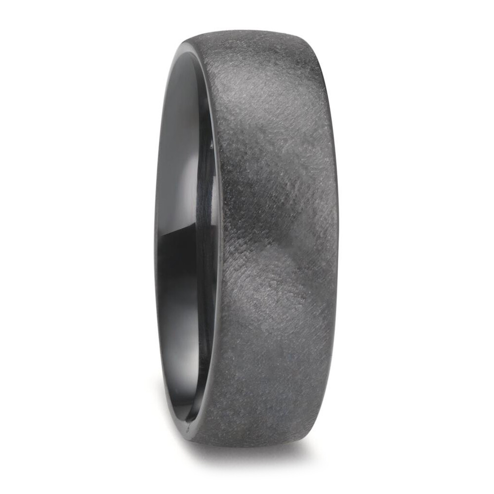 Eheringe aus Zirkonium diagonal matt Brillant Titanfactory 52672