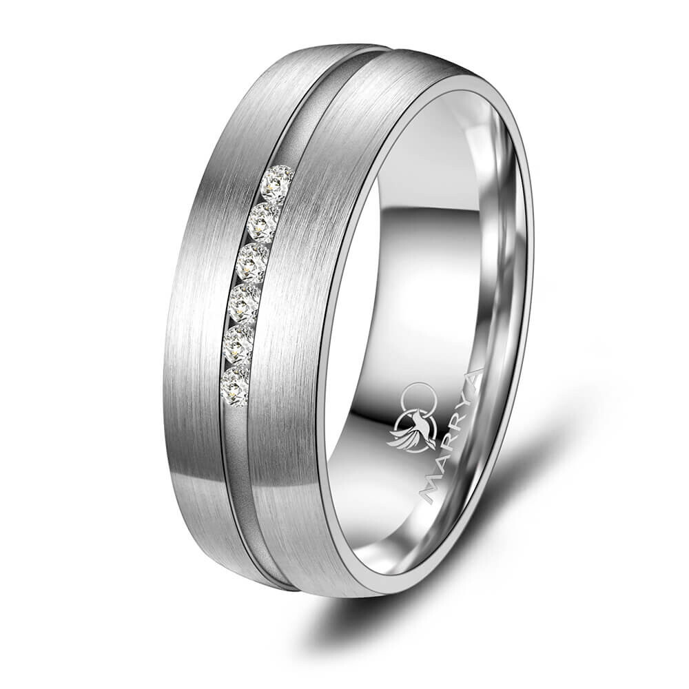 Damenring Titan Zirkonia Marrya TI-08
