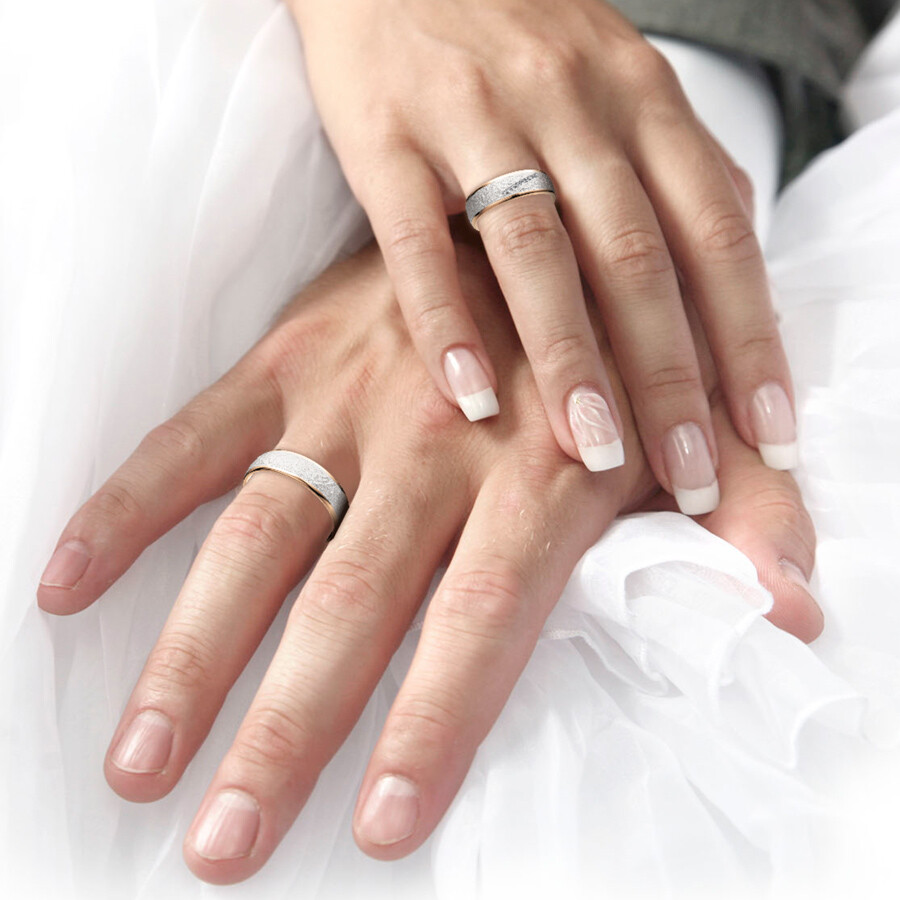 Trauringe Bicolor Honeymoon Ruesch 66/45150 & 66/45160