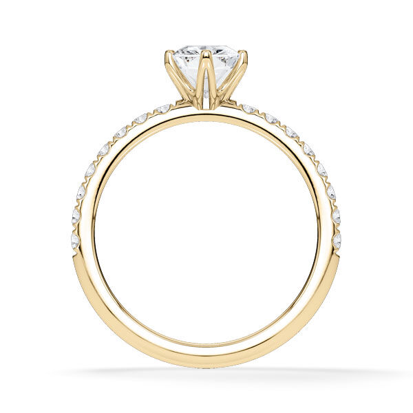 Hollywood Ring Radiant Gelbgold Rubin 1886