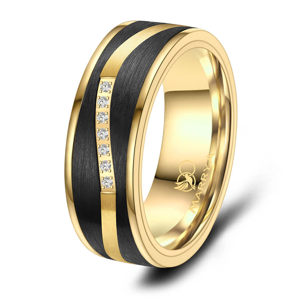 Damenring Titan Carbon Marrya CA-06