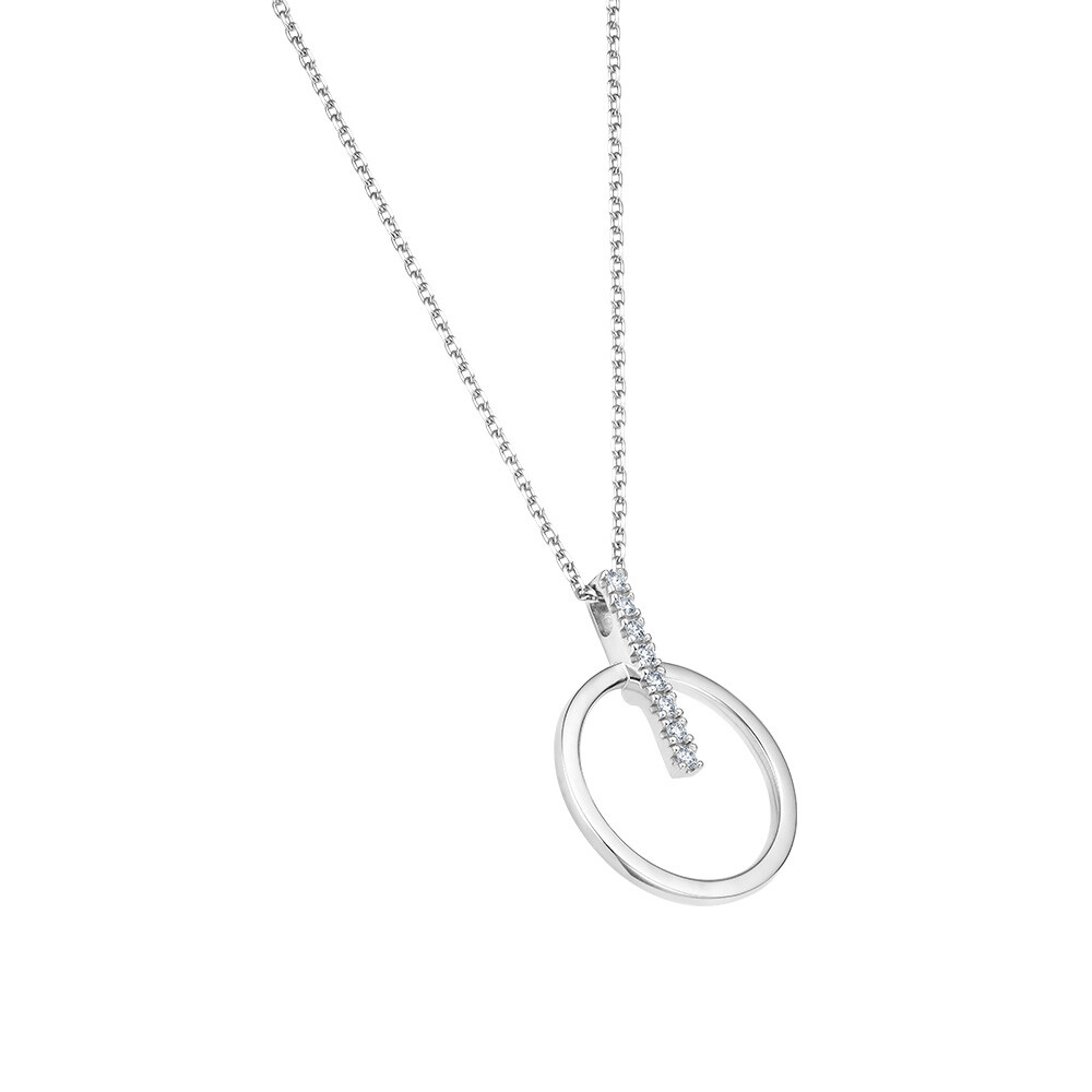 Kette mit Anhänger Fantasie Weißgold bella luce EH005665