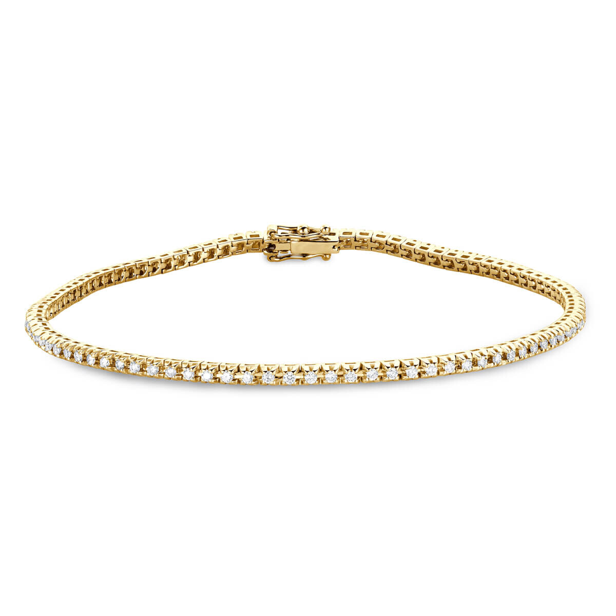 Giloy Tennis-Armband Allegria 0,7ct. Brillant Gelbgold 585 EH004016