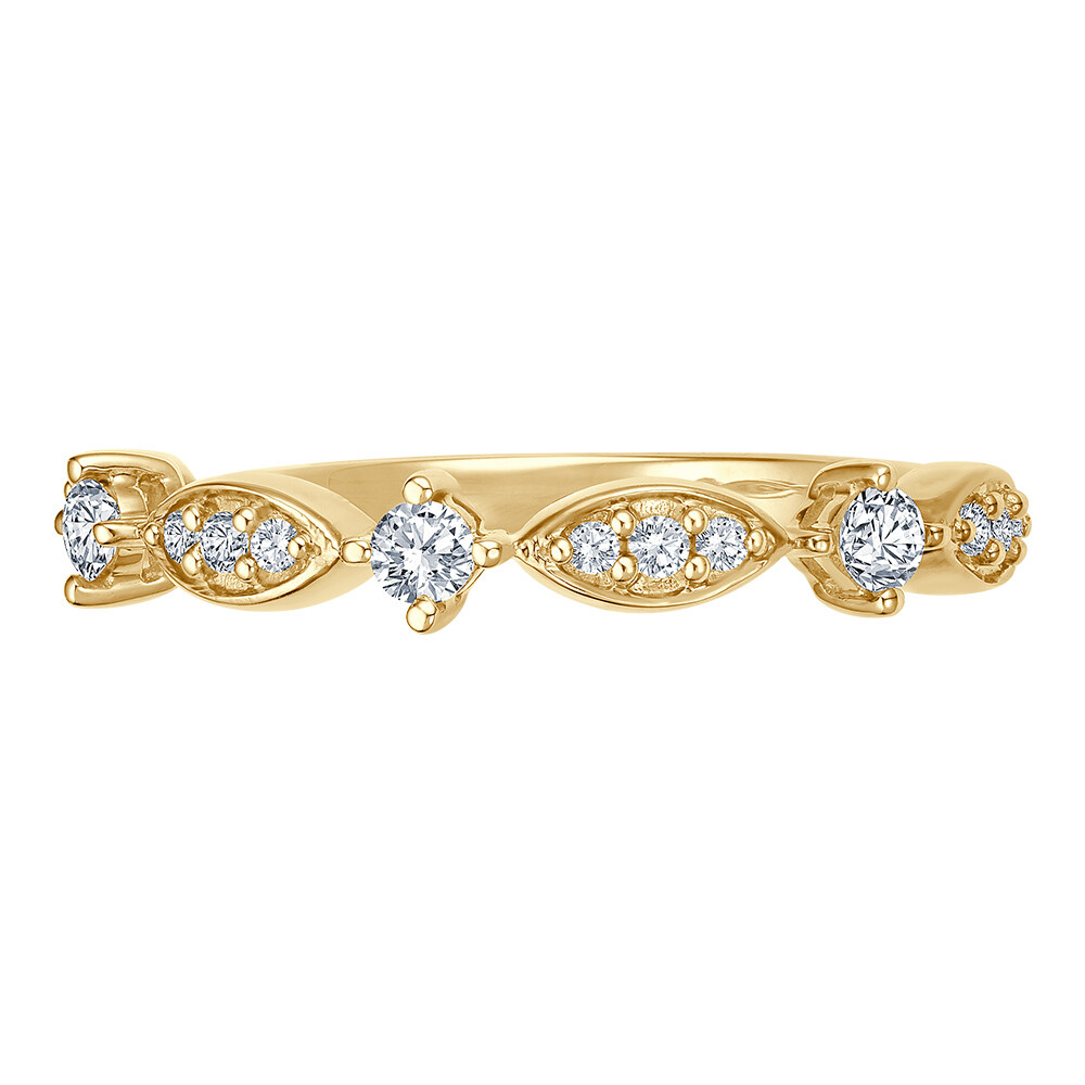 bella luce Ring Aurora Gelbgold EH005321 liegend