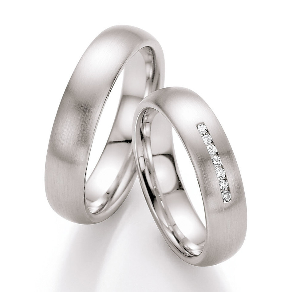 Eheringe Edition Platin Brillant Ruesch 73/10170