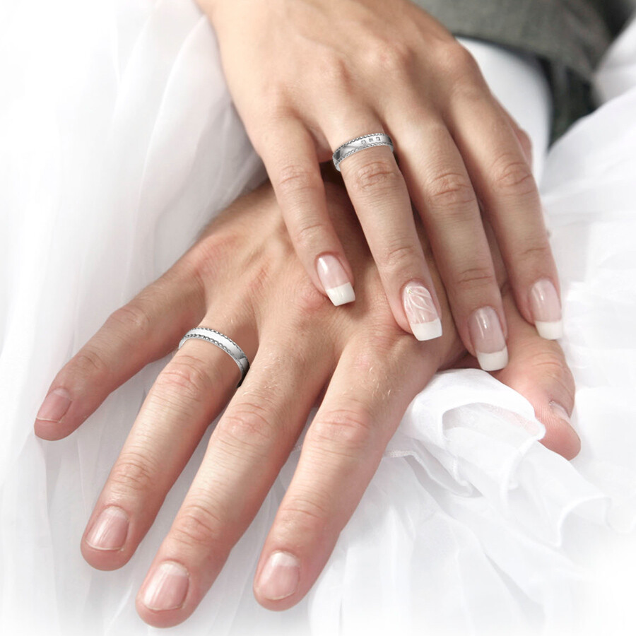 Collection Ruesch Trauringe Weißgold 66/66030 & 66/66040