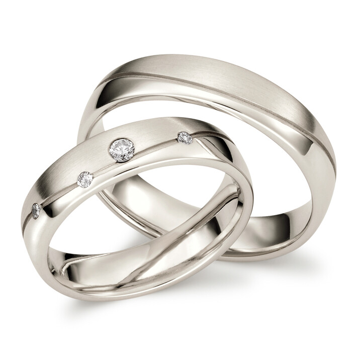 Trauringe Partnerringe Silber 925 Max Kemper 70045