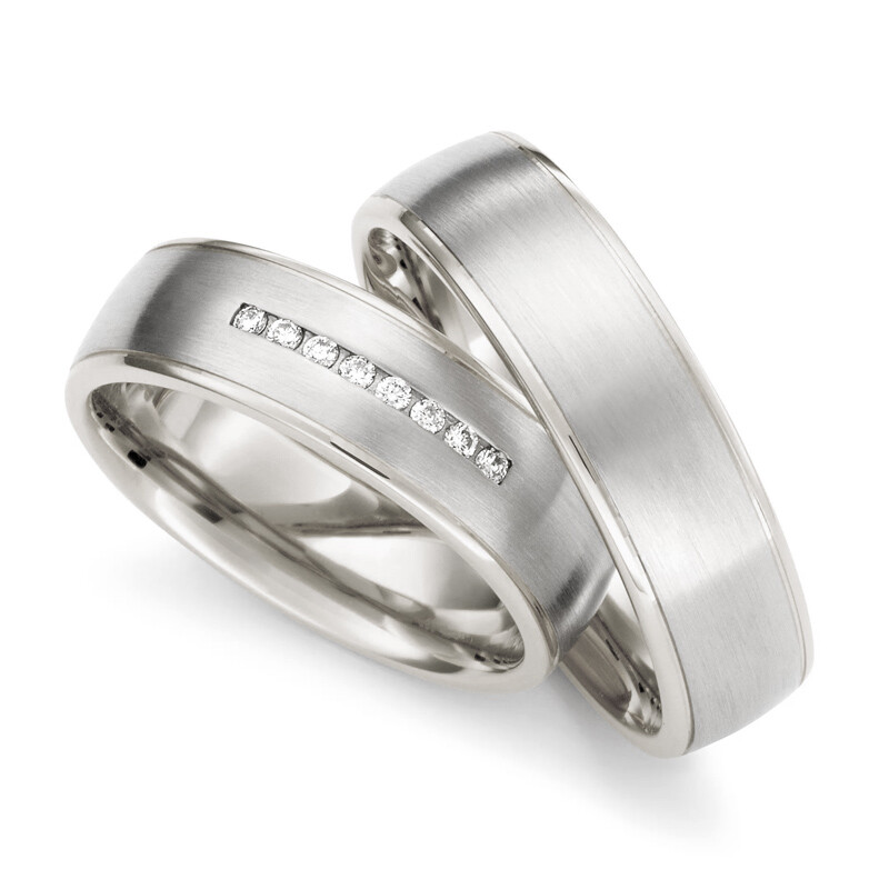 Max Kemper Trauringe Silber 925 Brillant 37122