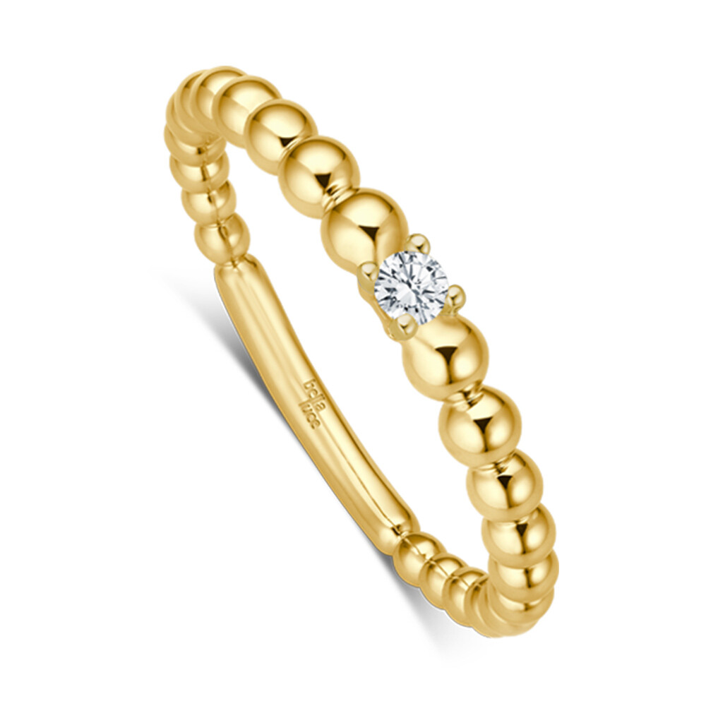 bella luce Kügelchen Ring Pallina Gelbgold EH4503