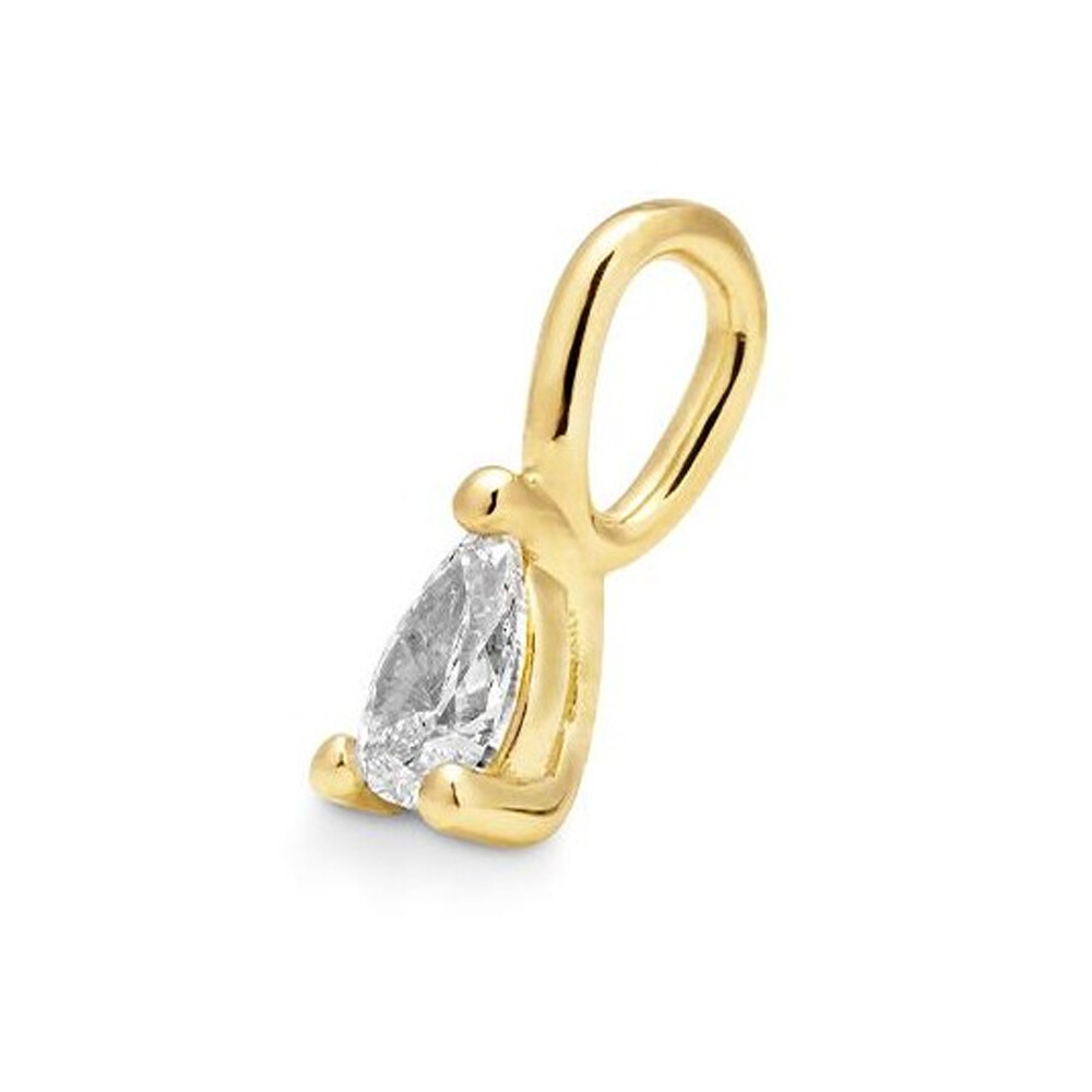 Anhänger Gelbgold Diamant Tropfen Breuning 31-04780