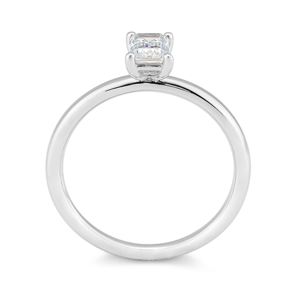 Diamantring Emerald Weißgold Lab-Grown Breuning 41/06320