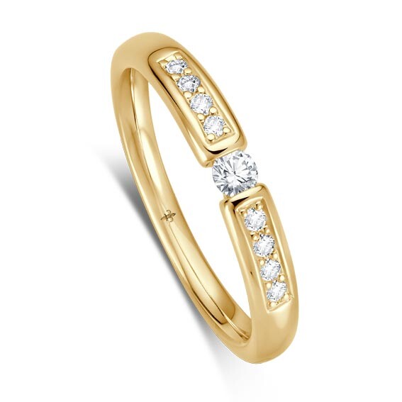 Giloy Solitär Ring Gelbgold TV000018G-2