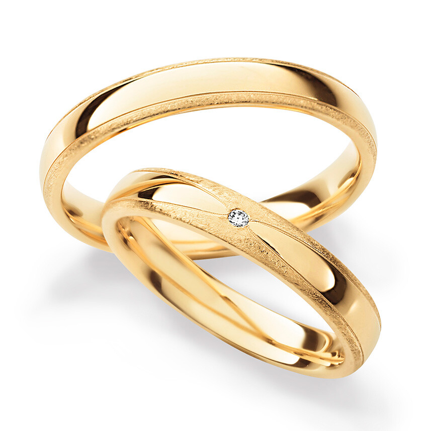 Max Kemper Trauringe Roségold Brillant 30379