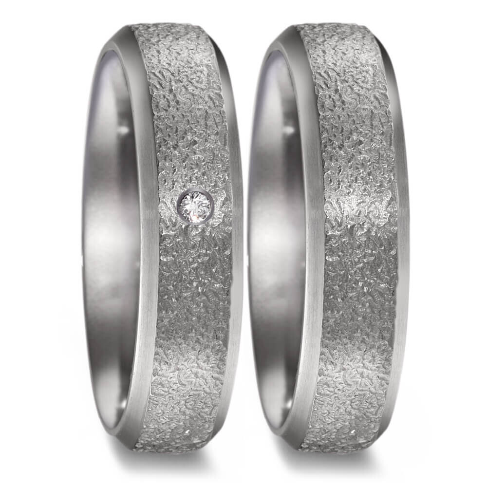 TeNo Partnerringe Tantal Brillant TeNo 52591